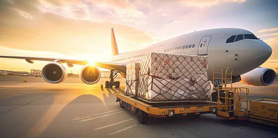 A cargo plane for Hemelvaart Air Freight